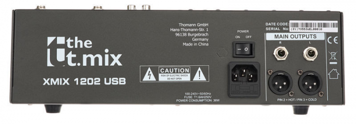 the t.mix xmix 1202 USB [6]