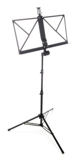 Thomann Music Stand Aluminium Black [3]
