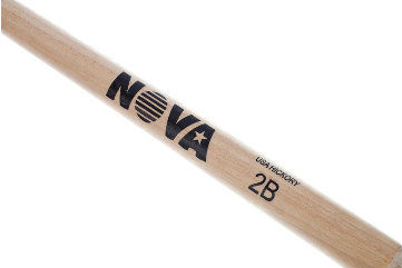 Vic Firth 2B Nova Hickory Wood Tip [5]