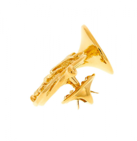Art of Music Pin French Horn [2]