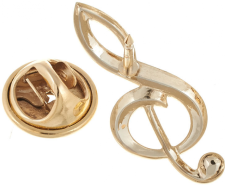 Art of Music Pin Treble Clef GD [3]