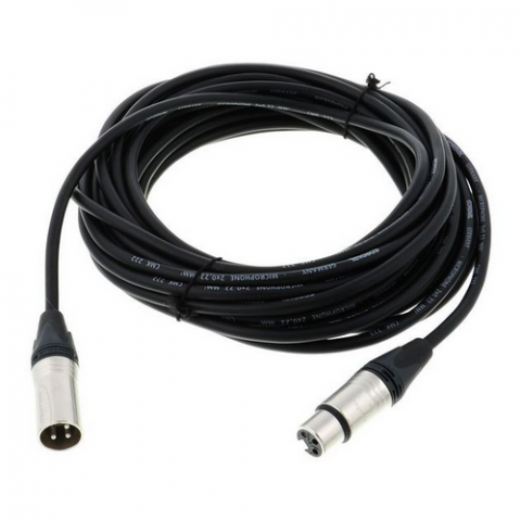 Cabluri pt. Microfon - Cordial CTM 10 FM-BK