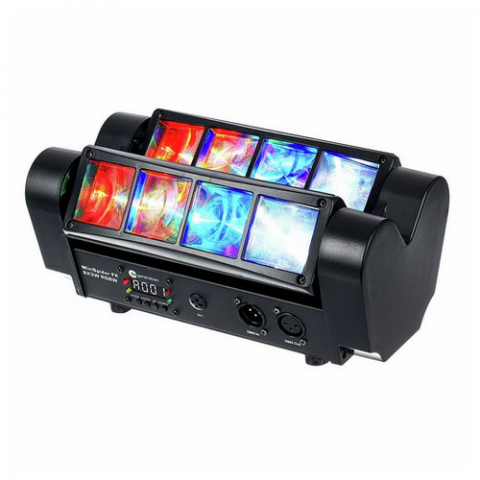 Dispozitive cu LED-uri - Fun Generation MiniSpider FX 8x3W RGBW