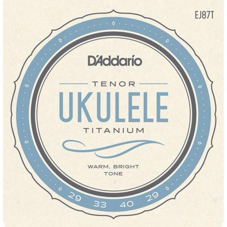 Corzi pentru ukulele - D'Addario EJ87T Titanium