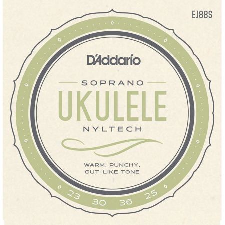 Corzi pentru ukulele - D'Addario EJ88S Nyltech
