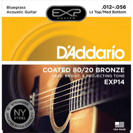 Corzi pentru chitara acustica - Daddario EXP14