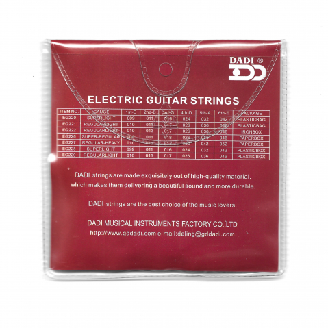 Dadi EG221 Set corzi chitara electrica LIGHT [1]