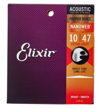 Chitare - Elixir Nanoweb Extra Light Phosphor