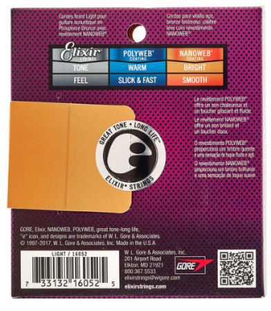 Elixir Nanoweb Light Phosphor Bronze [1]