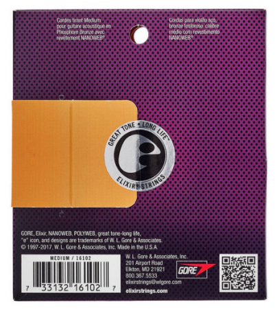 Elixir Nanoweb Medium Phosphor [1]