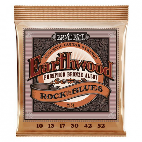 Chitare - Ernie Ball 2151 Earthwood Phosphor Bronze Rock & Blues