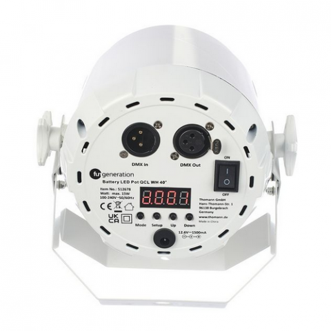 Fun Generation Battery LED Pot QCL WH 40Â° [3]