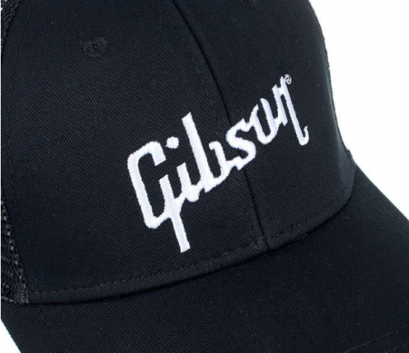 Gibson Trucker Baseball Cap Black [5]