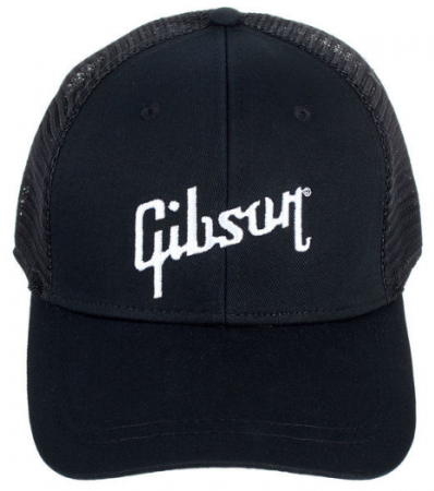 Gibson Trucker Baseball Cap Black [1]