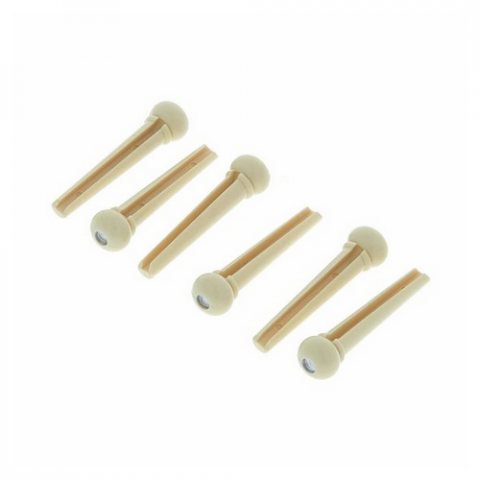 Chitare - Harley Benton Bridge Pin Set Ivr Dot