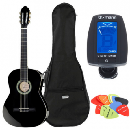 Chitare - Harley Benton CG200-BK Set