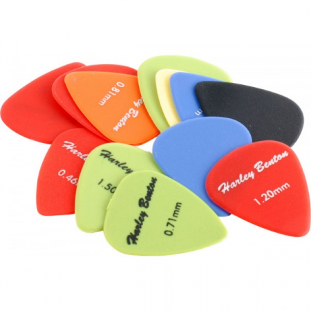 Pene - Harley Benton Nylon Player Pick Set Mixed