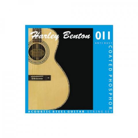 Chitare - Harley Benton Coated Phosphor 011 Anti Rust