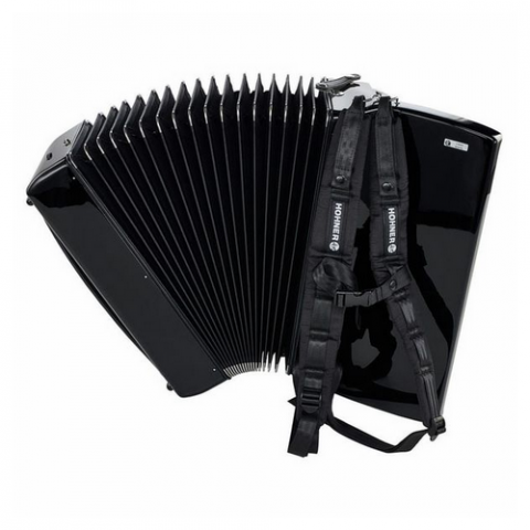 Hohner Bravo III 96 Black silent key [3]