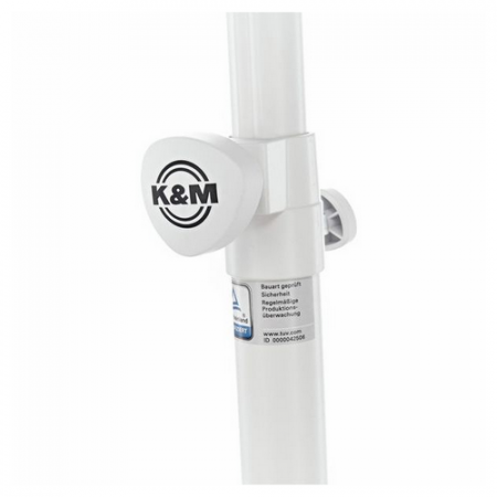 K&M 214/6 Speaker Stand Alu White [4]