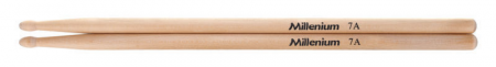 Millenium 7A Drum Sticks Maple -Wood- [1]