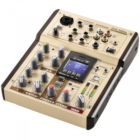 Mixere Analog - Mixer Analog Phonic AM5GE