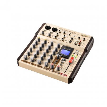 Mixere Analog - Mixer Analog Phonic AM6GE