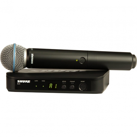 Microfoane Vocale fara fir - Shure BLX24/Beta58-K14
