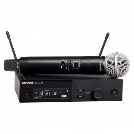 Microfoane Vocale fara fir - Shure SLXD24E/SM58