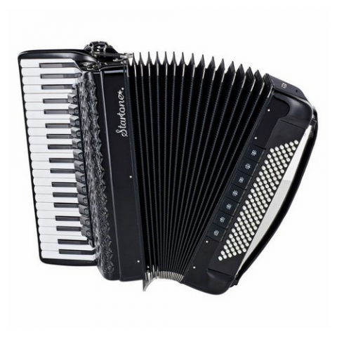 Startone Piano Accordion 120 IV Negru [1]