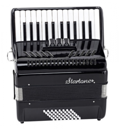 Startone Piano Accordion 48 Black MKII [11]