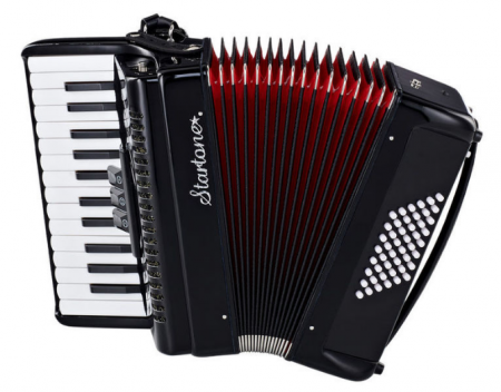Startone Piano Accordion 48 Black MKII [2]