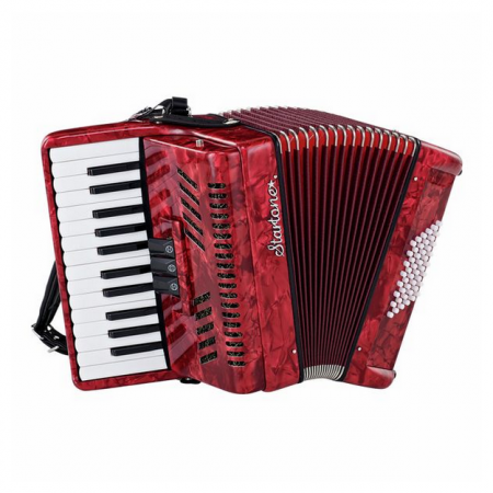 Acordeoane - Startone Piano Accordion 48 Red MKII