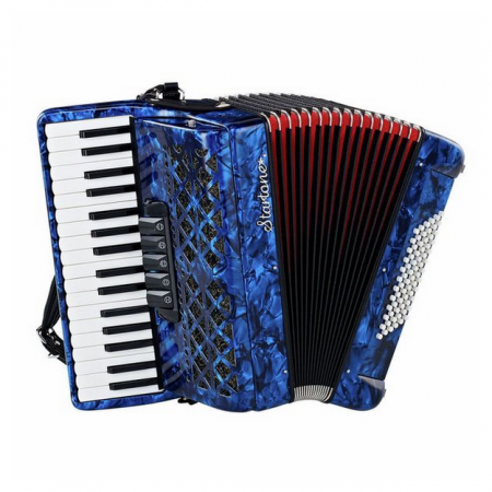 Claviaturi - Startone Piano Accordion 72 Blue MKII