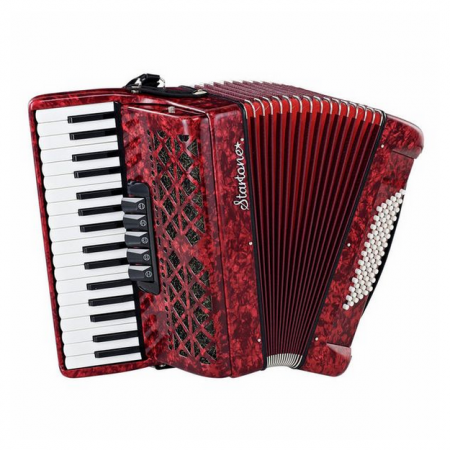 Acordeoane - Startone Piano Accordion 72 Red MKII