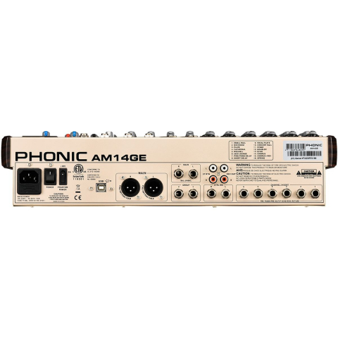 Mixer Analog Phonic AM14GE [2]