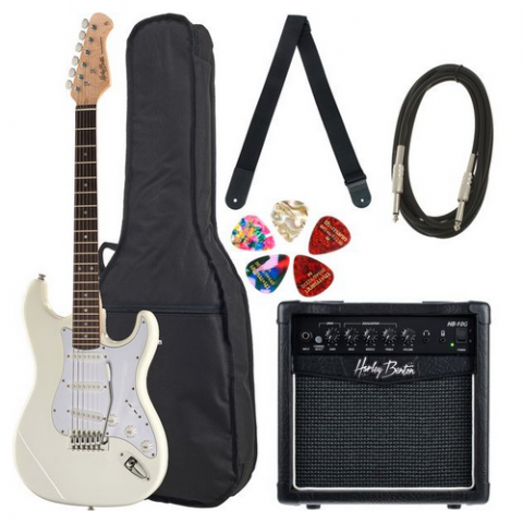 Seturi de Chitara Electrica - Thomann Guitar Set G13 White