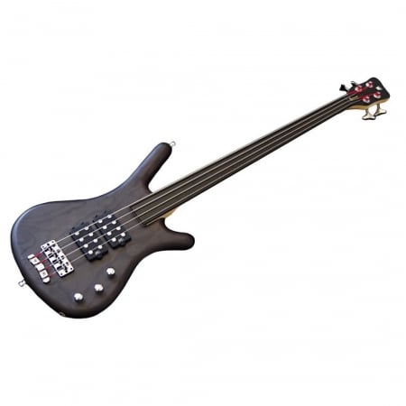 Basuri-J 4-Corzi - Warwick Corvette $$ 4 Black OFC CHROME Fretless