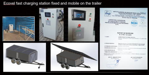 Statie incarcare masini electrice - Statie incarcare Ecovel