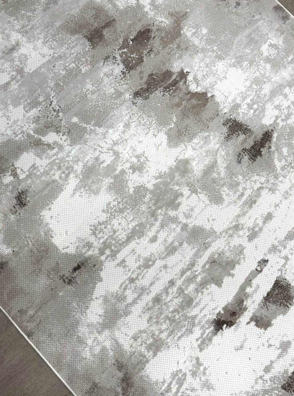 Covor Abstract Modern Maro-Alb [3]