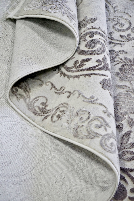 Covor Clasic cu Medalion Floral și Ornamente [3]