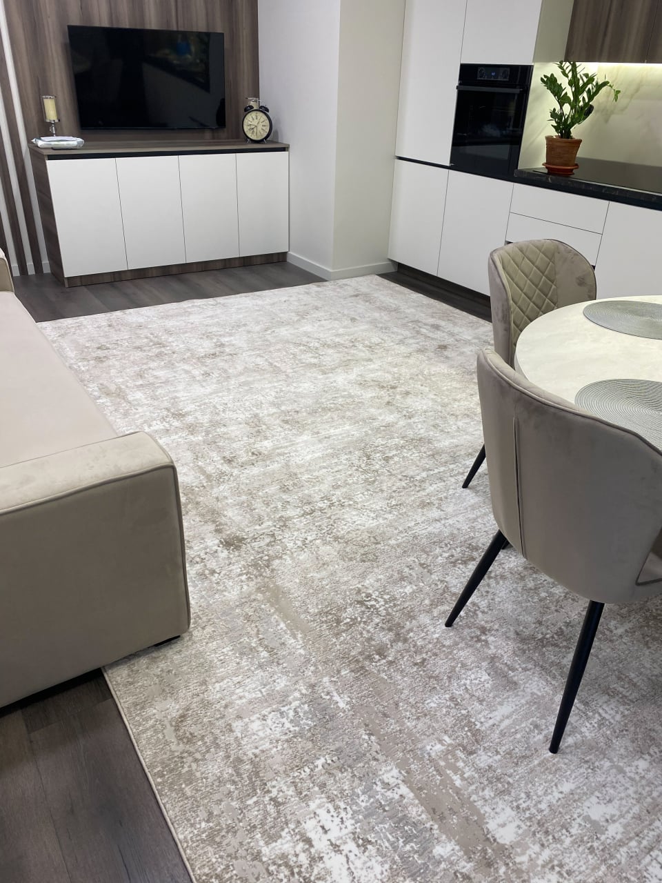 Covor Infiniti la metru cu nuanțe de maro [2]