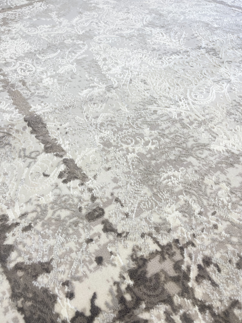 Covor model abstract în nuanțe de maro [3]