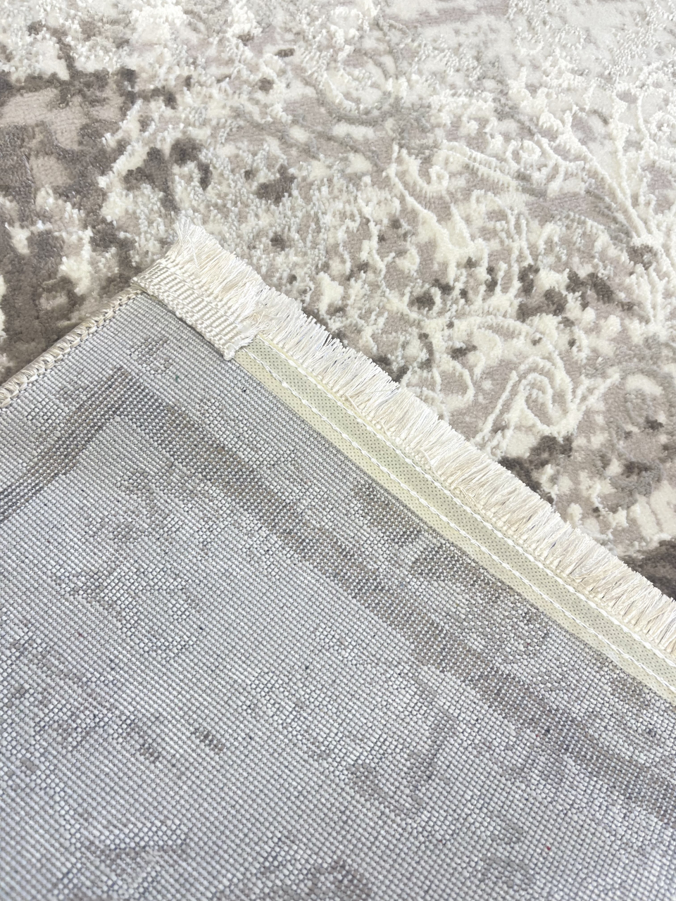 Covor model abstract în nuanțe de maro [4]