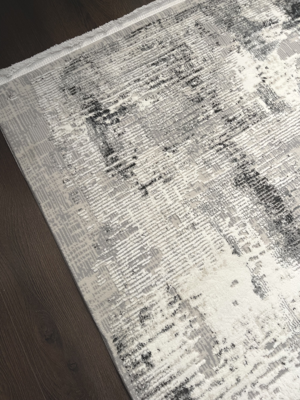 Covor Modern Abstract – Eleganță atemporală în tonuri de gri [2]