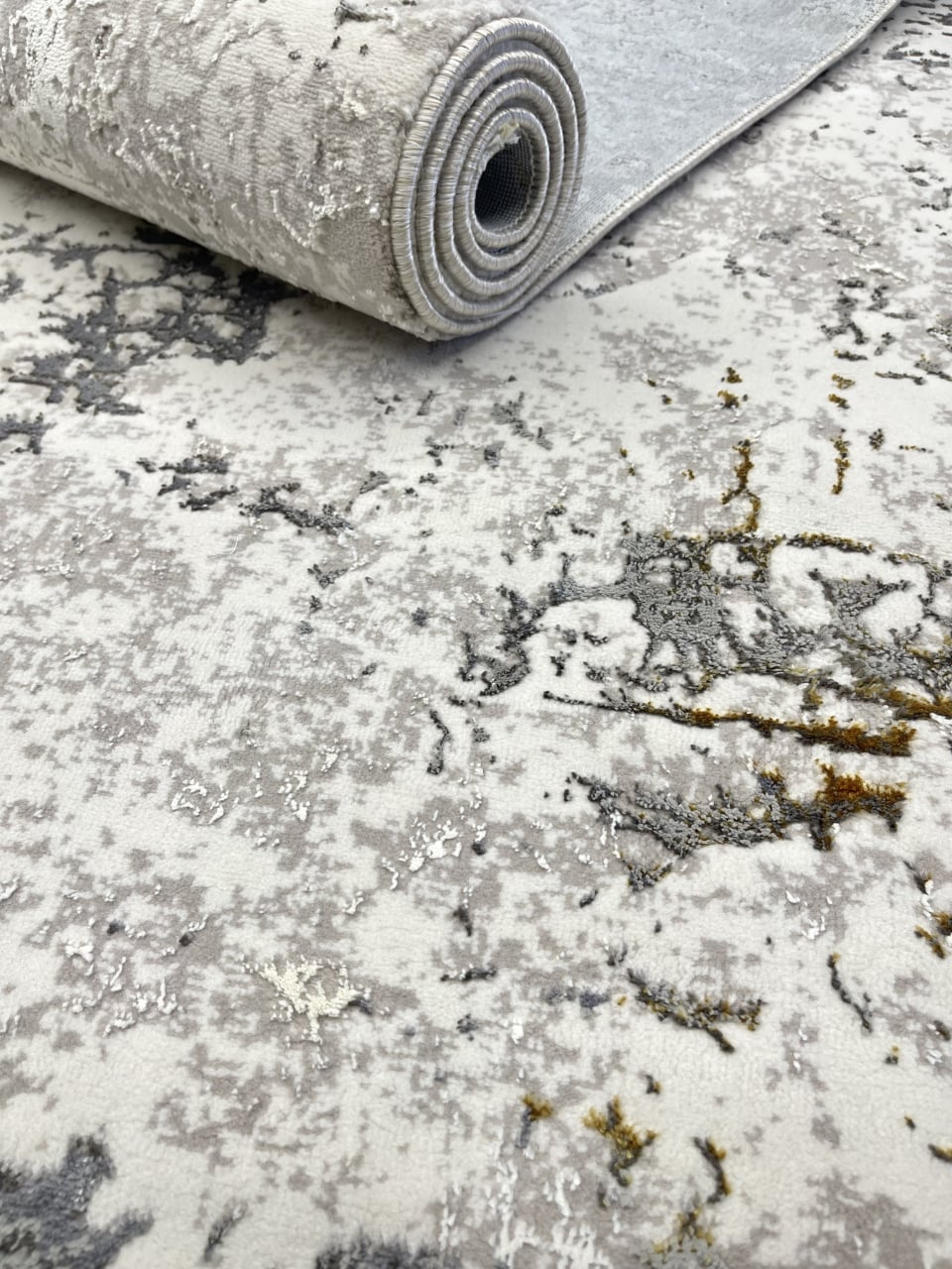 Covor modern cu model marmura [3]