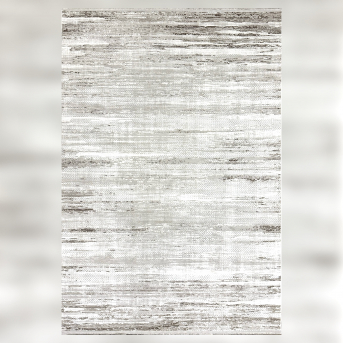 Covor  Modern Liniar Gri-Bej [2]