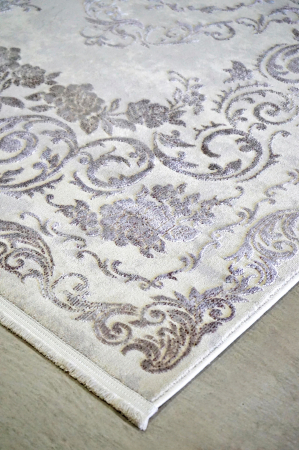 Covor Clasic cu Medalion Floral și Ornamente [1]