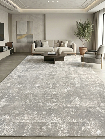 Covoare la metru - Covor clasic baroc elegant în tonuri gri bej