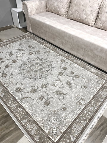 Colectia HOME - Covor clasic, nuante de bej - maro